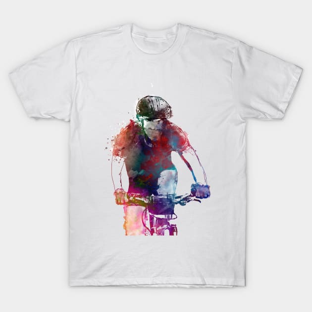 Cycling Bike sport art #cycling #sport T-Shirt by JBJart